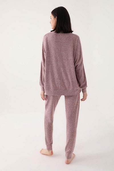 Pierre Cardin Woven Women's Pajama Set, with Sleeve and Leg Cuffs,
