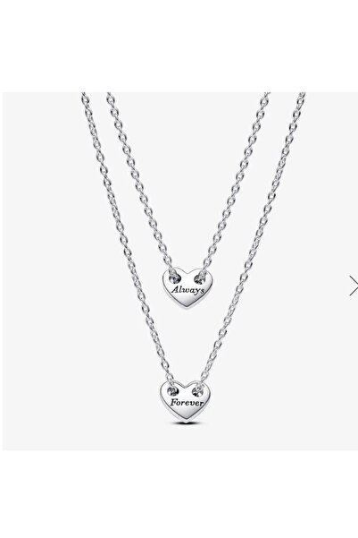 Lovecharm 925 Ayar Gümüş Sonsuza Kadar Ve Her Zaman Temalı Ayrılabilir Minima...