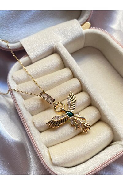 ladefy قلادة فينيكس من الفولاذ