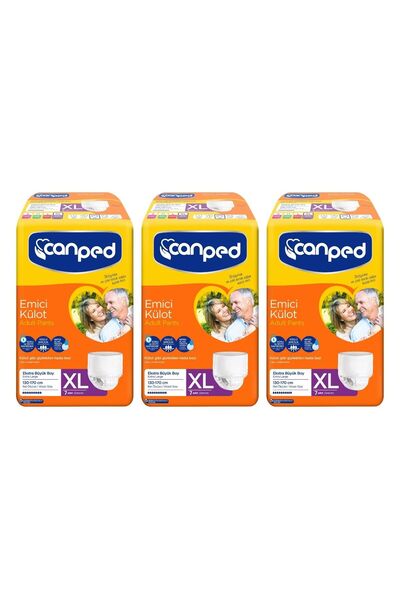 Canped Emici Külot Extra Büyük Boy Large 21Adet (7*3pk)