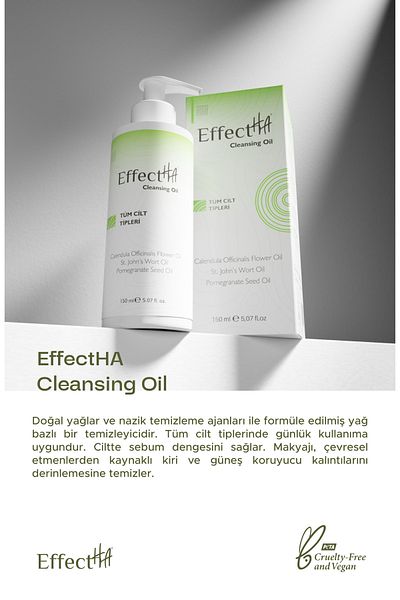 EffectHA 150ml Make-up Remover Oil for All Skin - Cleansing Oil