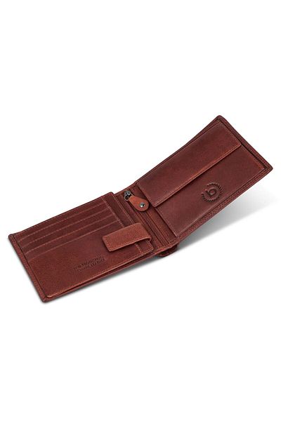 BUGATTI Valencia Geldbörse RFID Schutz Leder 12 cm