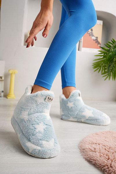 Nmoda Дамски чехли - домашни боти и обувки, дебела лека подметка