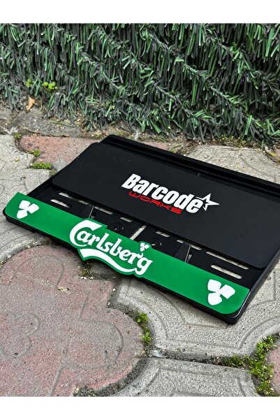 Barcode Works Motorsiklet Plakalık Carslberg Yeşil