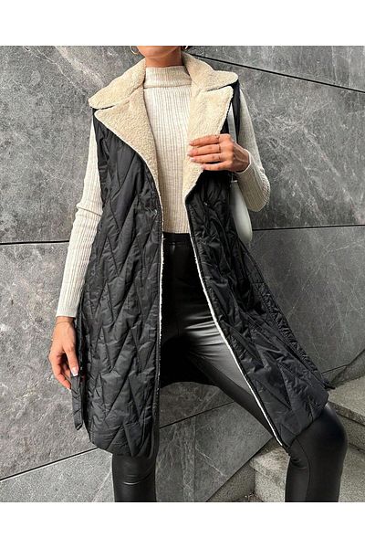 HARMAN BUTİK Women's Fur Vest