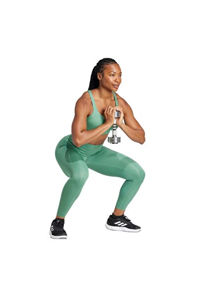 adidas Optime Power 7/8 Tayt - Yeşil It6747