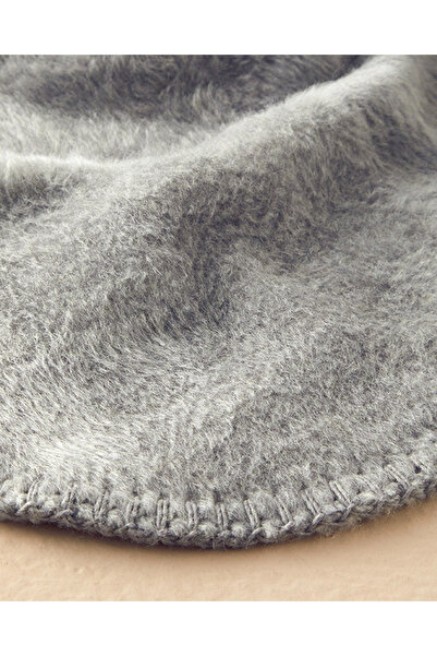 English Home Love Yourself Akrilik Tv Battaniye 130x170 cm Gri