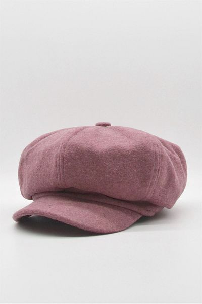 Külah Women's Wool Cap Laura Pink Cap Hat