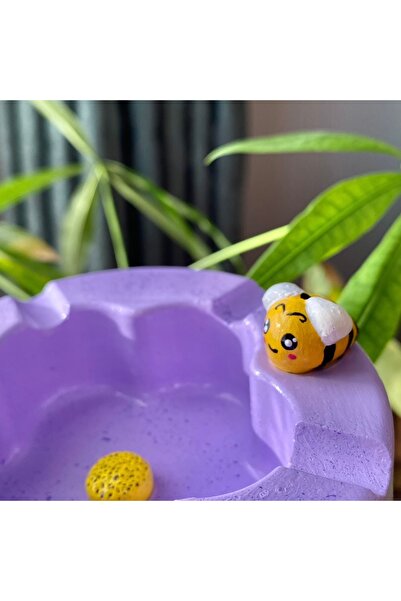 Handmade Dekoratif Bal Arısı Küllük & Tütsülük - Hediyelik Küllük