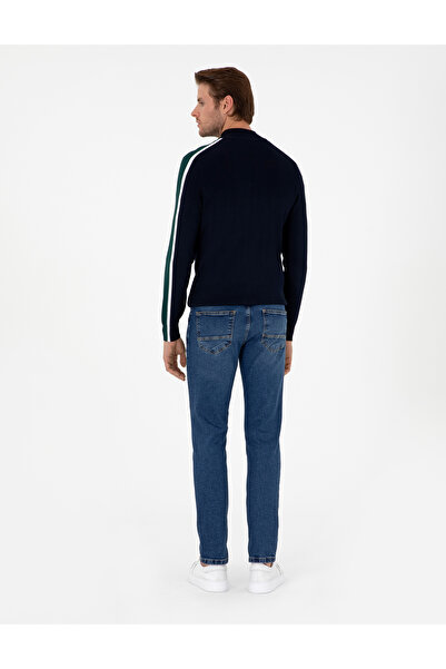 Pierre Cardin Mavi Slim Fit Jean Pantolon 50295830-VR036