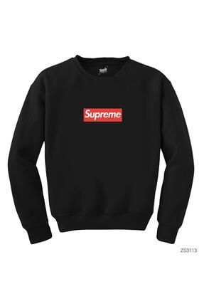 Genel Markalar Supreme Siyah Sweatshirt Fiyat Yorumlar Trendyol