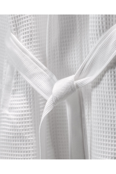 Madame Coco Μπουρνούζι Blois 100% Cotton Unisex - Λευκό - Πολυτελής Συλλογή