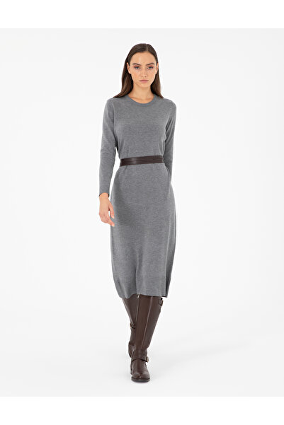 Pierre Cardin Anthracite Regular Fit Knitwear Dress 50296580 -Vr006