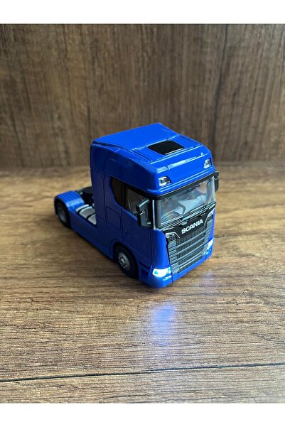 scntoys Sesli Işıklı Scania Tır R73O Oyuncak Tır Kafası Taşıyıcı  1/64 Oyunca...