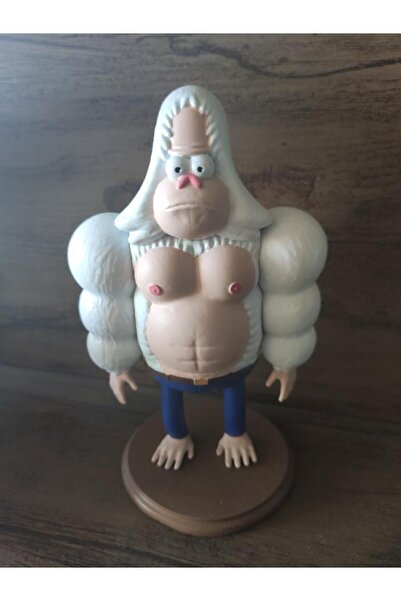 Lineex Art Sürekli Dizi Skips Figür 23cm Dev Boy - Regular Show Skips Figure