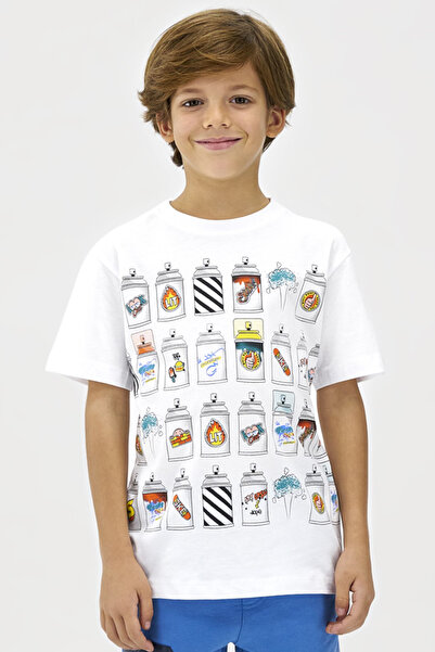 Panço PrintedDetailedT-Shirt