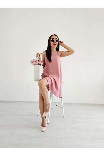 Altı Üstü Butik فستان الحواجب المستقيم