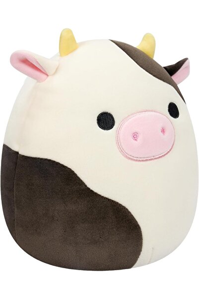 Squishmallows Connor the Black and White Cow Plush Doll SQCR05373, Multi-color, 19 cm