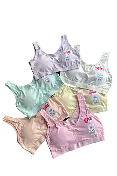 Dondeza 3-Piece Thick Strap Padded Bra Pack for Young Girls - Fua Shop