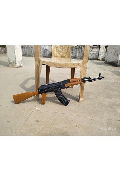Genel Markalar AK47 AKM BOYALI FİGÜR GERÇEK BOY ( ÇALIŞMAZ SADECE DEKORDUR )