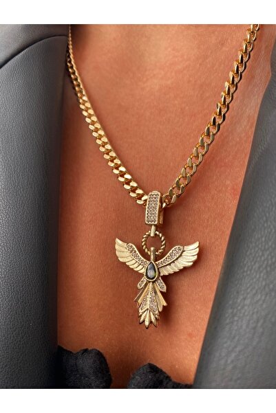 Asteria Jewelry قلادة تشاغلا شيكل الذهبية