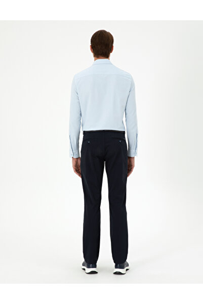 Pierre Cardin Lacivert Regular Fit Kanvas Pantolon 50292505-VR033