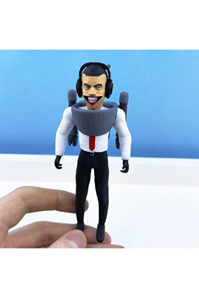 Lineex Art Antı-speakerman Hybrıd Skıbıdı Toılet 20cm - Antı Speaker Man Hıbr...