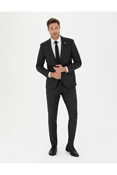 Pierre Cardin أنثراسايت إكس. بدلة سليم فيت 50278566-VR006