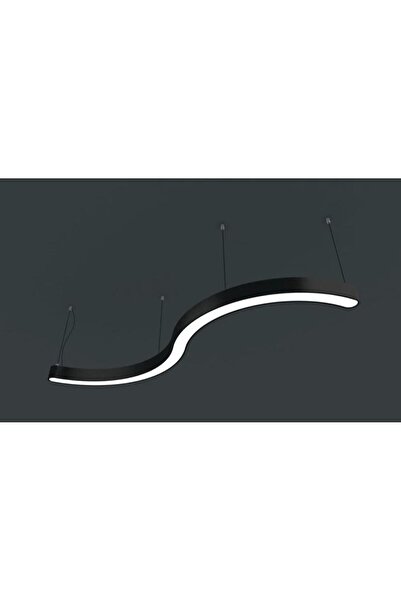 DORA LED SU YOLU LİNEER AYDINLATMA ARMATÜR Siyah - Natural Beyaz 4000-4500K -...