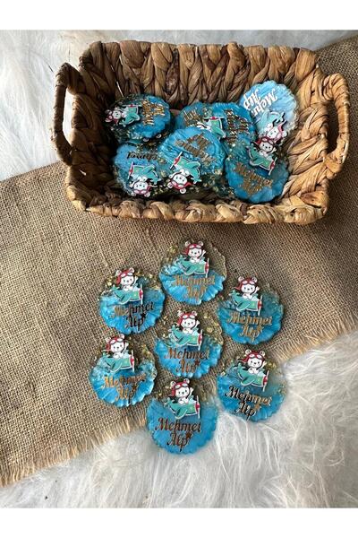 Karudesignn 20 قطعة مغناطيس إيبوكسي مجسم