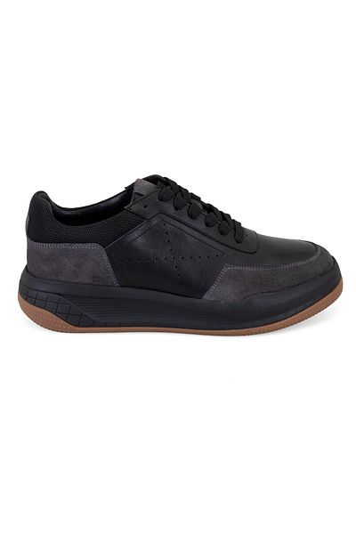 Desa Ανδρικά δερμάτινα αθλητικά παπούτσια Odella Black