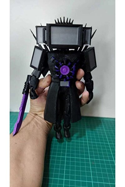 Genel Markalar Skibidi Toilet Titan Tvman (17 CM)