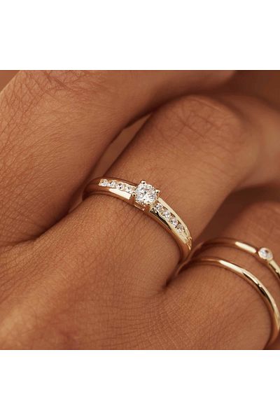 Isabel Bernard Isabel Bernard Le Marais 14 Karat Ring,Verlobungsring 50