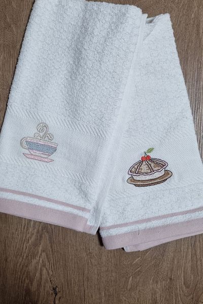 Fabric Box 2 части 30 x 50 см кърпа за чай Салфетка Кухненска салфетка за сервиране