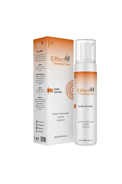EffectHA Kuru & Hassas Ciltler Için Yüz Temizleme Köpüğü