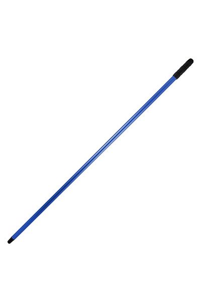 Badem10 Blue Painted Thick Brush Handle Broom Stick Standard Metal Handle 120 cm Fixed Broom Dustpan Handle 1.2 Mt