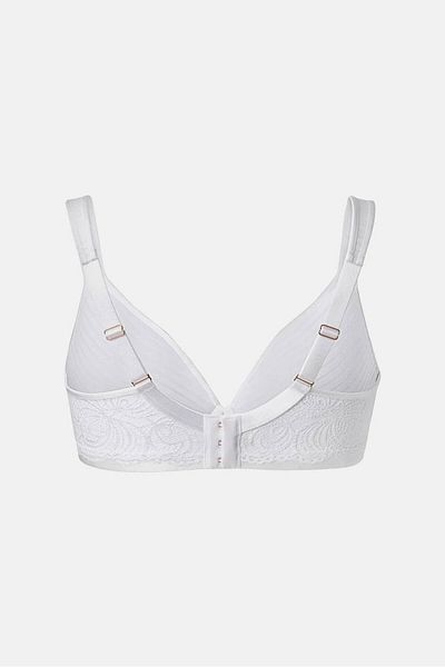 Tchibo Women Stripe Underwire Padded Bra, White