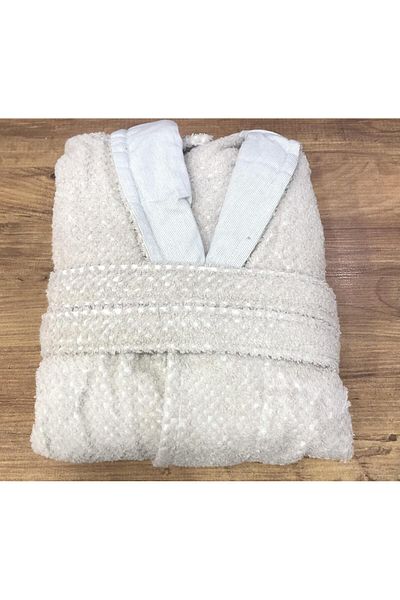 ROYAM Μονό μπουρνούζι Unisex Soft 100% βαμβάκι