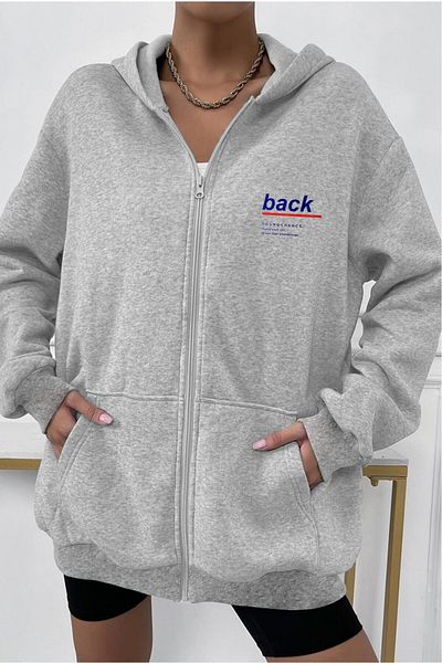 memowear Ζακέτα με στάμπα με θέμα Unisex 2ip πλεκτό ύφασμα