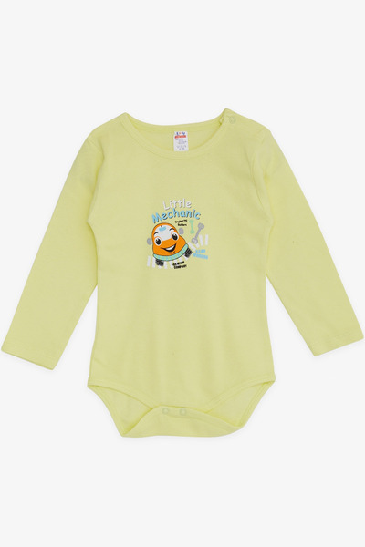 Breeze Baby Boy Snap Bodysuit Küçüktamirci 9 Months-3 Years, Pistachio Green