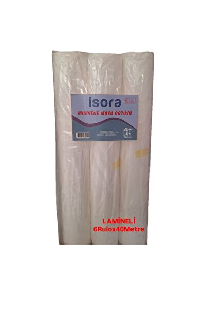Isora Lami?neli? Muayene Masa Örtüsü 6r*40 m