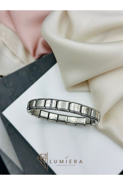 Çelik Lumiera 9mm Steel Italian Bracelet