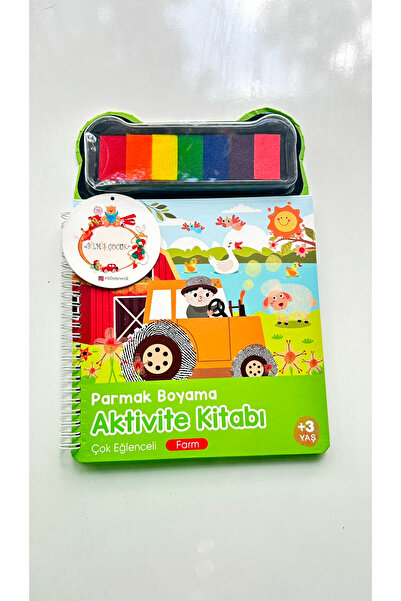 Lino PARMAK BOYAMA AKTİVİTE KİTABI ÇİFTLİK