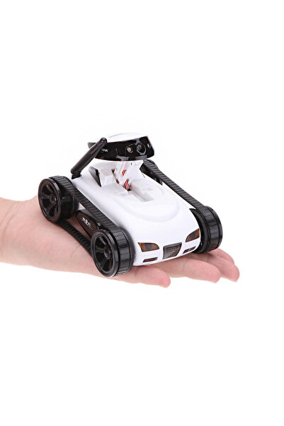 welcomein Oyuncak Kablosuz Şarjlı Mini Tank Video Kamera Kayıt Özelliği ve Te...