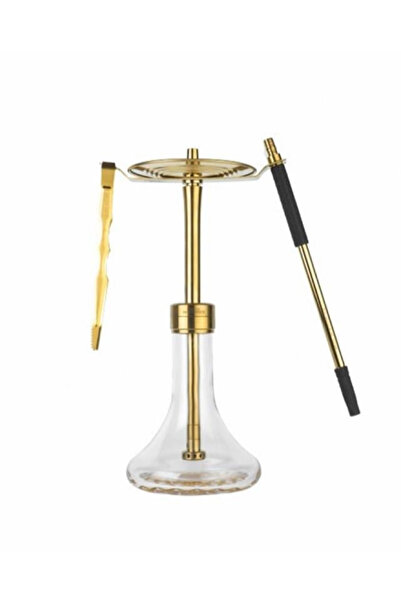 Mr.Eds Big Boss Pro X4 TİTANYUM GOLD NARGİLE SETİ