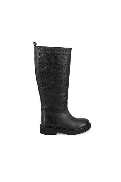 Desa Women's Black Leather Boots