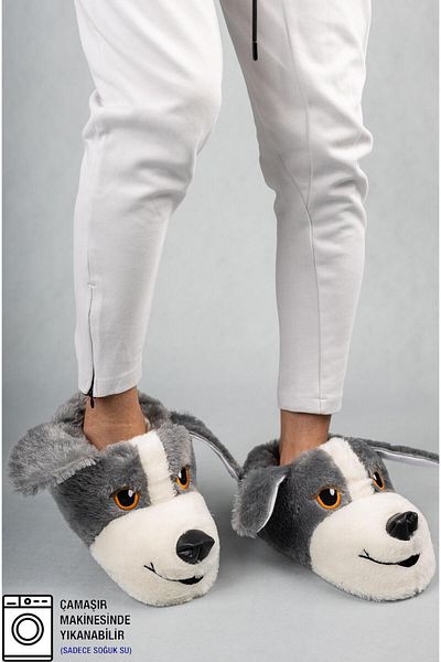 Nmoda Unisex Animal Slippers Home Παπούτσια Ηχομονωτική σόλα