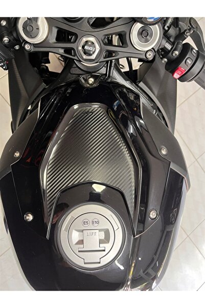 Motiker BMW S1000RR Depo Üstü Karbon Sticker Etiket Modeli 2021