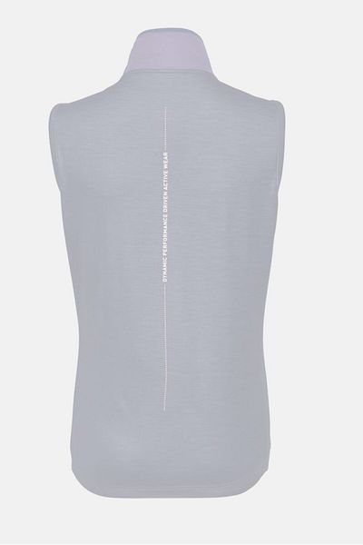 Tchibo Women Full Zip Plain Running Vest, Lavender