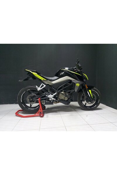 CF Moto 250NK Neon Sarı Takım Sticker Modeli